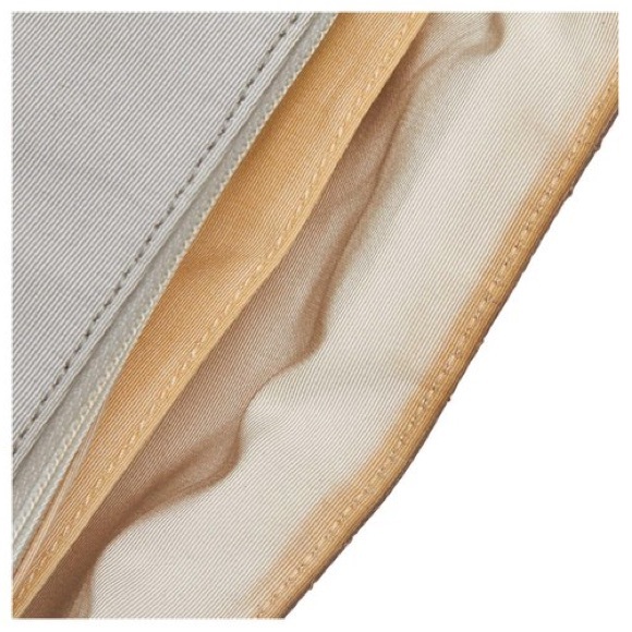 CHANEL Grosgrain Satin Tricolor 2.55 Reissue Flap Gray Pink White - Picture 9 of 10